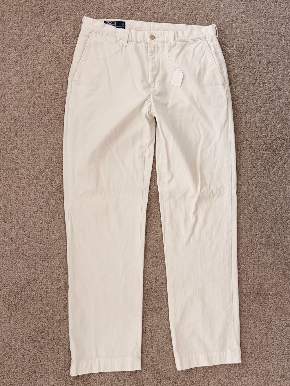 Polo Ralph Lauren 34x34 White Chino Pants